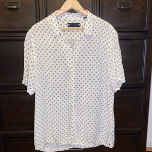 Vintage All Saints Printed Short-Sleeve Shirt